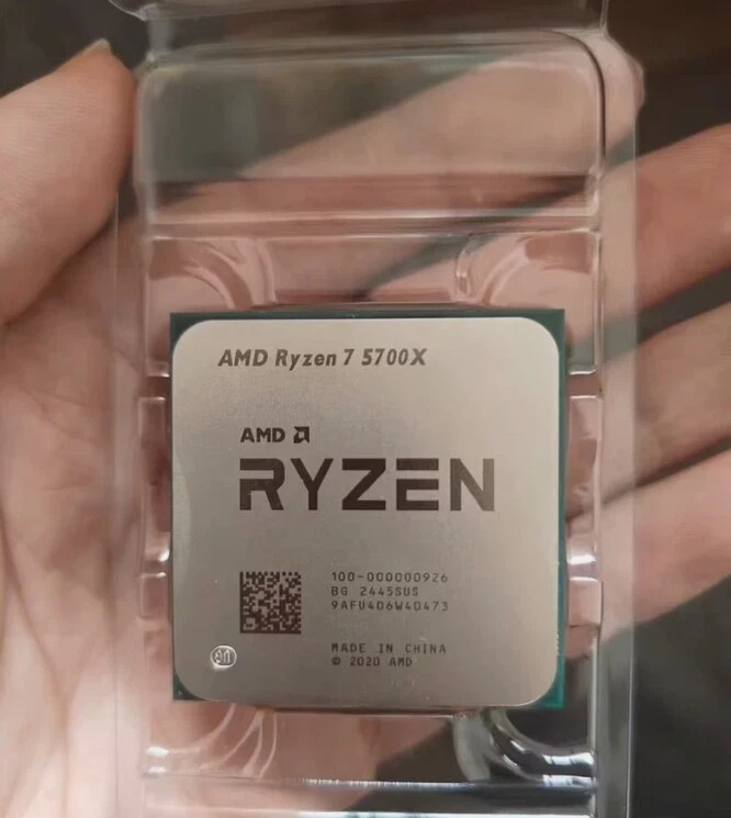 Procesador AMD Ryzen 7 5700X CPU de escritorio R7 5700X Socket AM4 3,4 GHz 8 núcleos