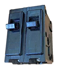 I-T-E QP2-B030 2 POLE 30 AMP 120/240V PLUG IN CIRCUIT BREAKER TYPE EQ-P