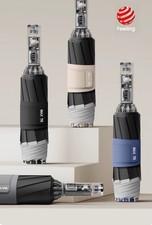 Ventoa Regenschirm Automatik Magic Bow sturmsicher Damen/Herren|elegant verpackt