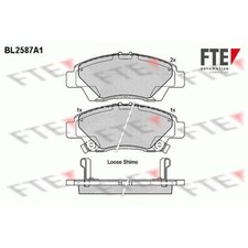 Plaquette de frein Honda JAZZ