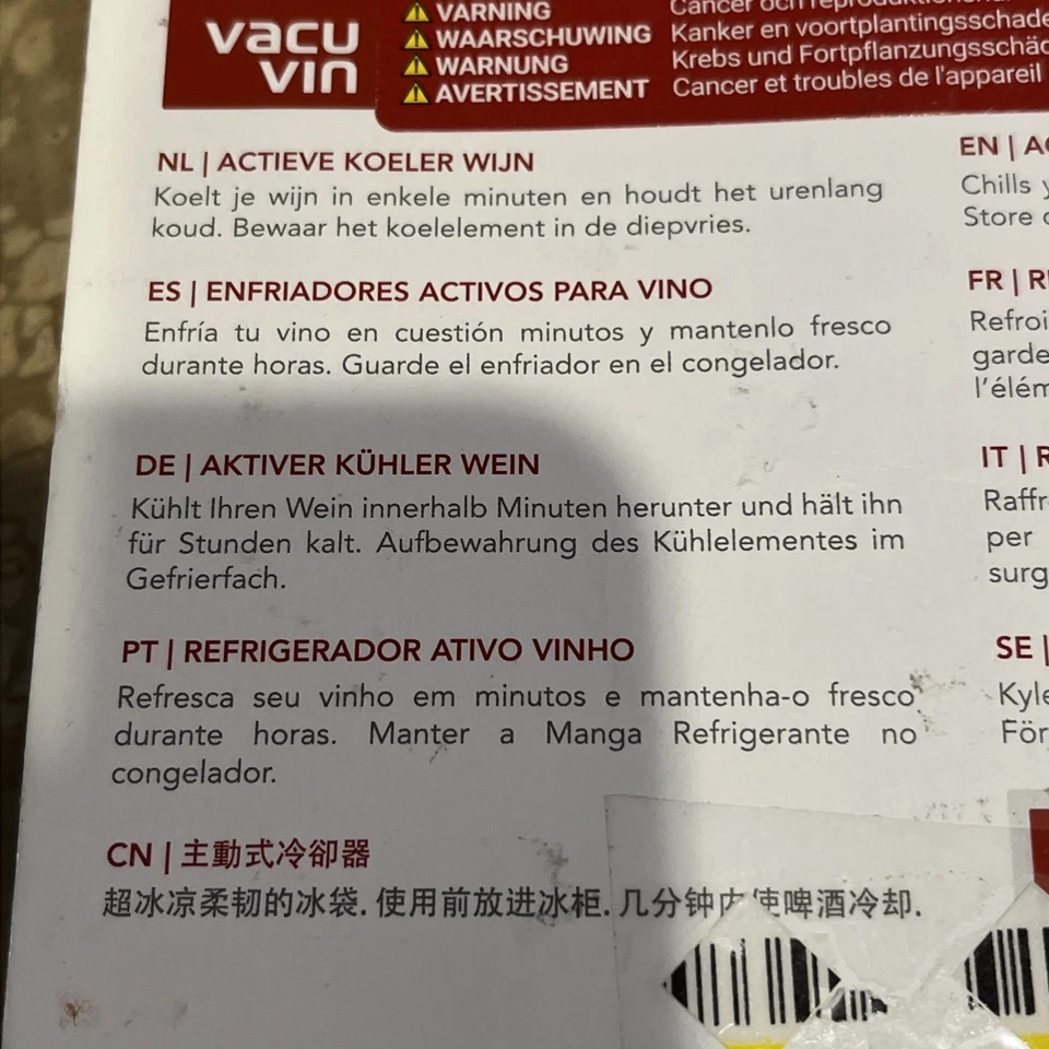 Enfriador de vino activo Vacu Vin Foto 4 de 4