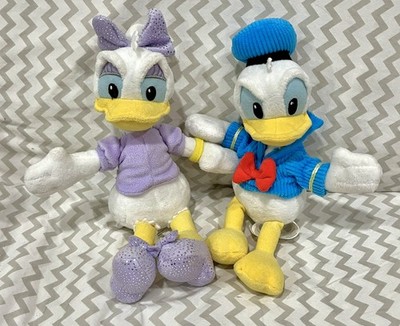 Disney Junior Donald & Daisy Duck Beanbag Plush Ages 2 & Up by Just Play