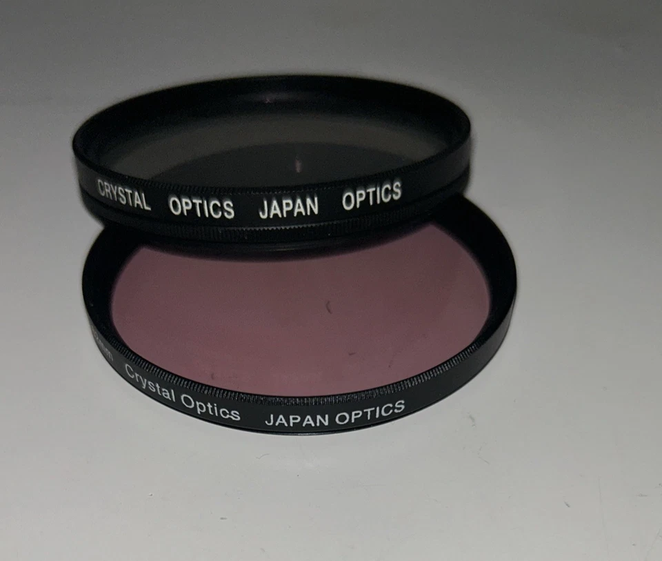 Set Of 2 Crystal Optics 62mm Filters CPL And FLD with carrying case - Image 2 of 4