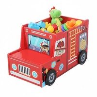 Spielzeugkiste Kinderkiste Kindertruhe Spieltruhe Spielzeug Aufbewahrung Auto