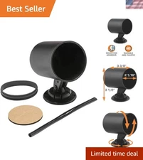 Durable Universal Dashboard Gauge Pod - 360 Swivel & Adjustable Viewing