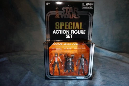 Star Wars Vintage Collection SDCC 2018 Aphra 3-Pack 3.75” Special Set 0-0-0 BT-1