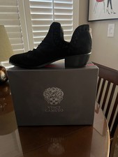 Vince Camuto Fine Nubuck Womans Booties-New in Box