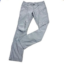 Columbia Sportswear women's technical hiking pants light gray size 6 lightweight