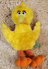 Sesame Street Big Bird Plush Stuffed Animal Small 6-14 in Washable 2002 72733