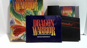 Dragon Warrior (Nintendo NES, 1989) w/ Box + Manual