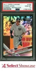 2017 TOPPS CHROME REFRACTOR #169 AARON JUDGE RC YANKEES RUNNING PSA 10
