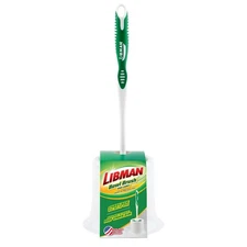 Libman Poly fiber Toilet Brush with Brush Holder