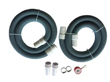 Professional Pool Filter Hose Replacement Kit – 1.5" 6 Foot Hose 2 Pack with ...