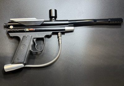 PMI Piranha R6 Mechanical Paintball Marker - Black - Rebuilt!