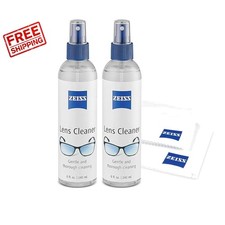 Streak-Free 8oz Lens Cleaner Microfiber Cloths Set - Safe for All Lenses