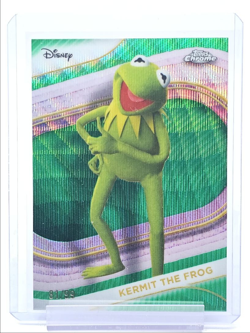 Kermit the Frog 2025 Topps Chrome Disney #122 Superfractor /1