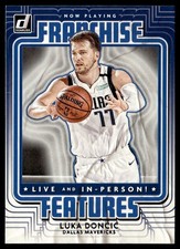 2020-21 Donruss Franchise Features Luka Doncic Dallas Mavericks #7