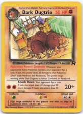 Team Rocket #23/82 Dark Dugtrio HP on eBay