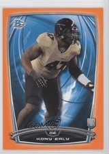 2014 Bowman Rookies Orange 123/299 Kony Ealy #36 0f8