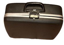 Vintage Smith Corona Sterling 12 Wide Carriage Portable Typewriter Case Brown thumbnail