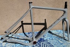 Open UPPER ASSOS GREY EDITION Gravel Bike Frameset -Large