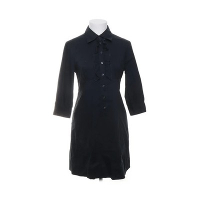 Banana Republic, Blusenkleid, Größe: 34, Schwarz, Baumwolle/Elasthan/Nylon #Tjm