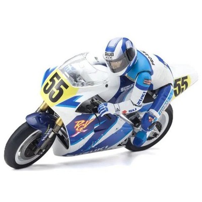 Kyosho 34935T1 1/8 RC Electric SUZUKI RGV 1992 Motorcycles Hanging