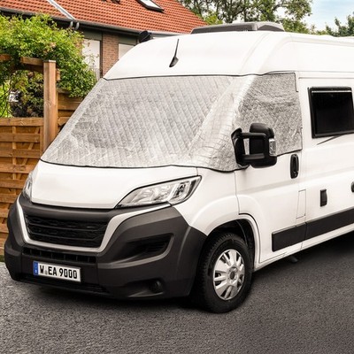 Calima windscreen cover frost protection sun protection aluminium Fiat Ducato motorhome