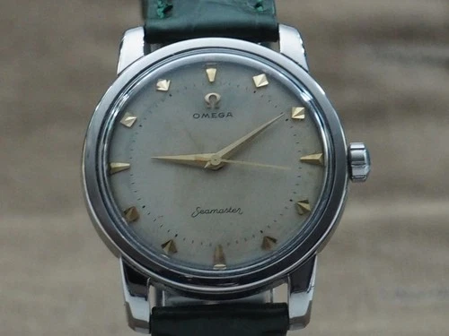1956 Omega Seamaster Jumbo 37mm Cal 420 Steel Original Dial Manual Wind