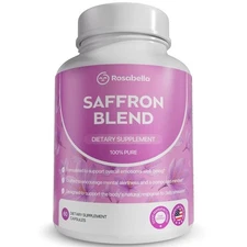 Rosabella Saffron Blend Supplement – Saffron, Supports Mood, Focus & Clarity