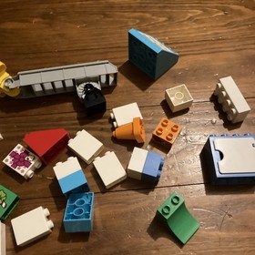 Lego Duplo Parts Lot Reindeer Children Christmas Parts Trailer More 10837
