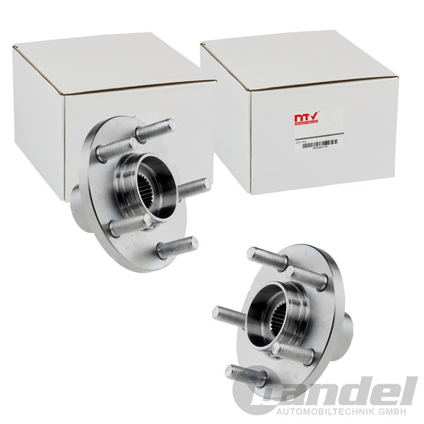 2X NTY Radnabe Vorne Beidseitig Passend FüR Chrysler Neon PT Dodge Neon Plymouth-image