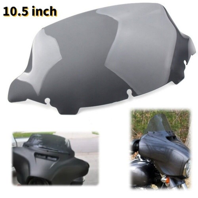 #ad #ad Smoke 10.5quot; Wave Windshield Windscreen For Harley Touring Street Glide 2014 2023 $33.31