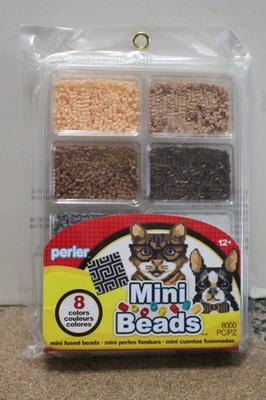 Perler Mini-Beads (8 colors, 8000 pieces) NEW