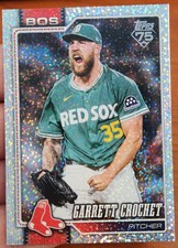 GARRETT CROCHET 2026 TOPPS CELEBRATION SERIES 1 BASEBALL SILVER CONFETTI #53