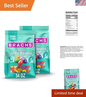 Deliciously Assorted 54oz Jelly Beans - Perfect for Desserts and Candy Bowls