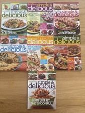 Taste of Home's SImple  Delicious magazine- 2007-2008--lot of 7 issues