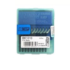 NOGA BK1010 Deburring blades Edge trimmer scraper blade for deburring 10PCS