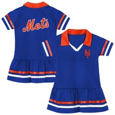 Preschool Outerstuff  Royal New York Mets Big League Hit Dress
