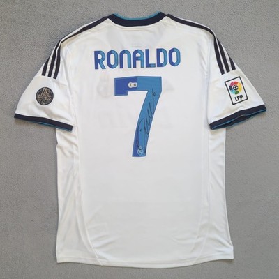 Cristiano Ronaldo Real Madrid 2012-13 Trikot signiert Autogramm BAS Beckett COA