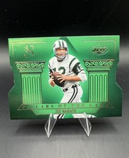 2025 Panini Silhouette Football #33 Joe Namath Pillar of The Game Die Cut
