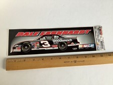 Action Dale Earnhardt, 3, Officially Licensed Bumper Sticker; 3  x 10.5  , New.