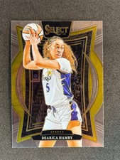 Dearica Hamby 2025 Panini Select WNBA 10 Los Angeles Sparks