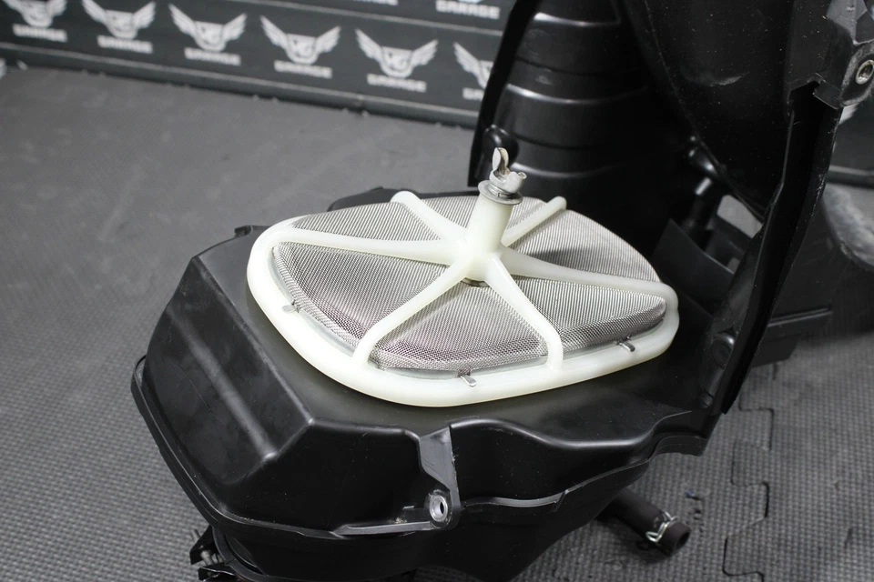 Honda CRF450R 2019 CRF450RX caja de aire original admisión filtro de aire estuche montaje ¡bonito! Foto 3 de 4