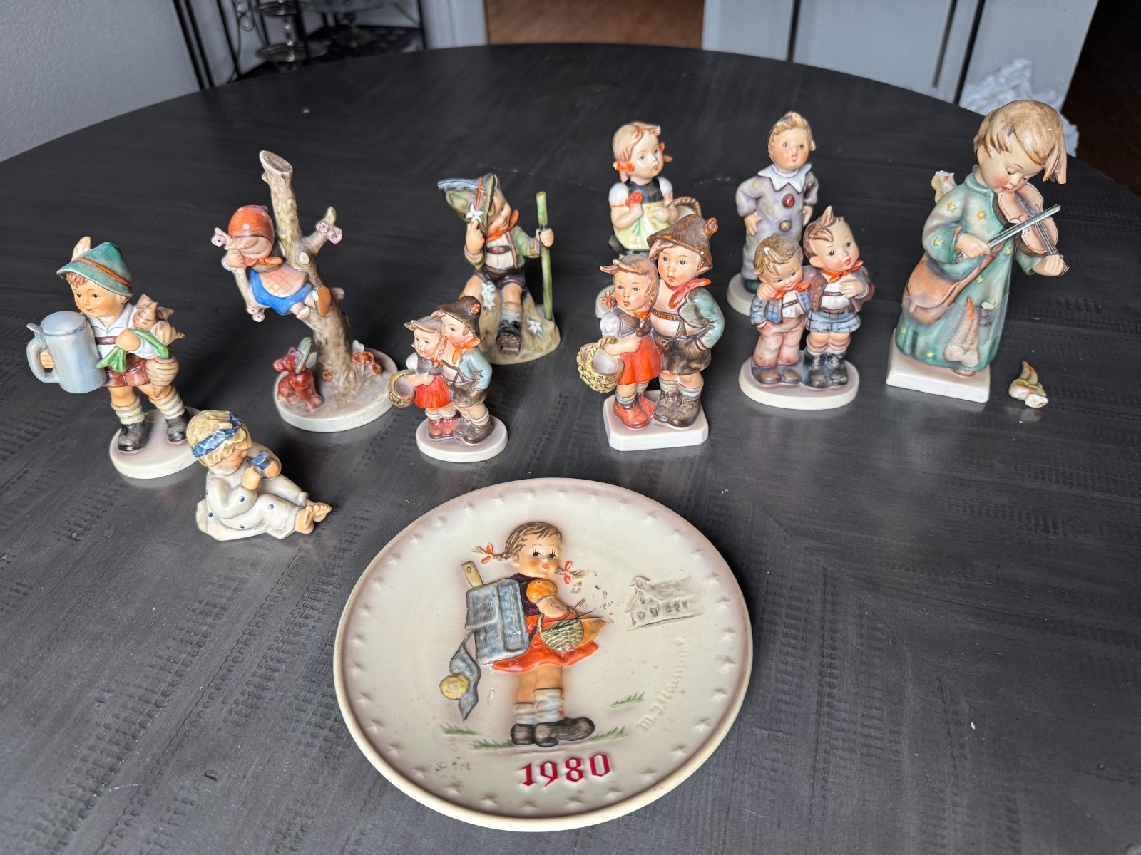Large Vintage Hummel Goebel Figurine Lot – West Germany – Mixed Condition + 1980