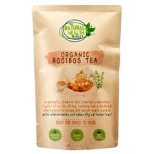 Rooibos Tea Bags Organic - Redbush Tea Organic CAFFEINE FREE and PLASTIC-FREE