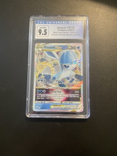 Glaceon VSTAR graded CGC 9.5 for sale on eBay