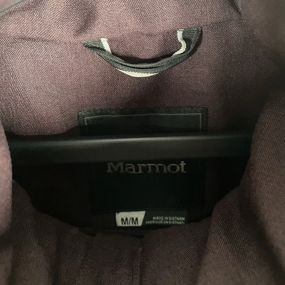 Marmot Ana Jacket Waterproof Full Zip Thermal Burgundy RRP £188 Womens Size M - Image 3 of 4