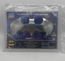 Fan Emblems Big Batman Batwing 3d Logo - Trucks Cars Large Chrome Emblem - New