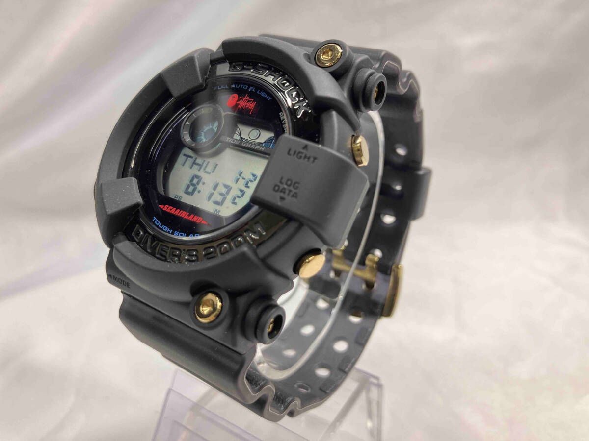 Stussy Bape Casio G-SHOCK FROGMAN GF-8250BS-1JR Solar Quartz